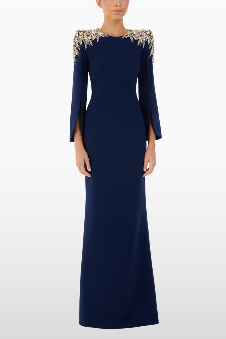 Adeline Maxi Dress, Main, color, Midnight Kiss
