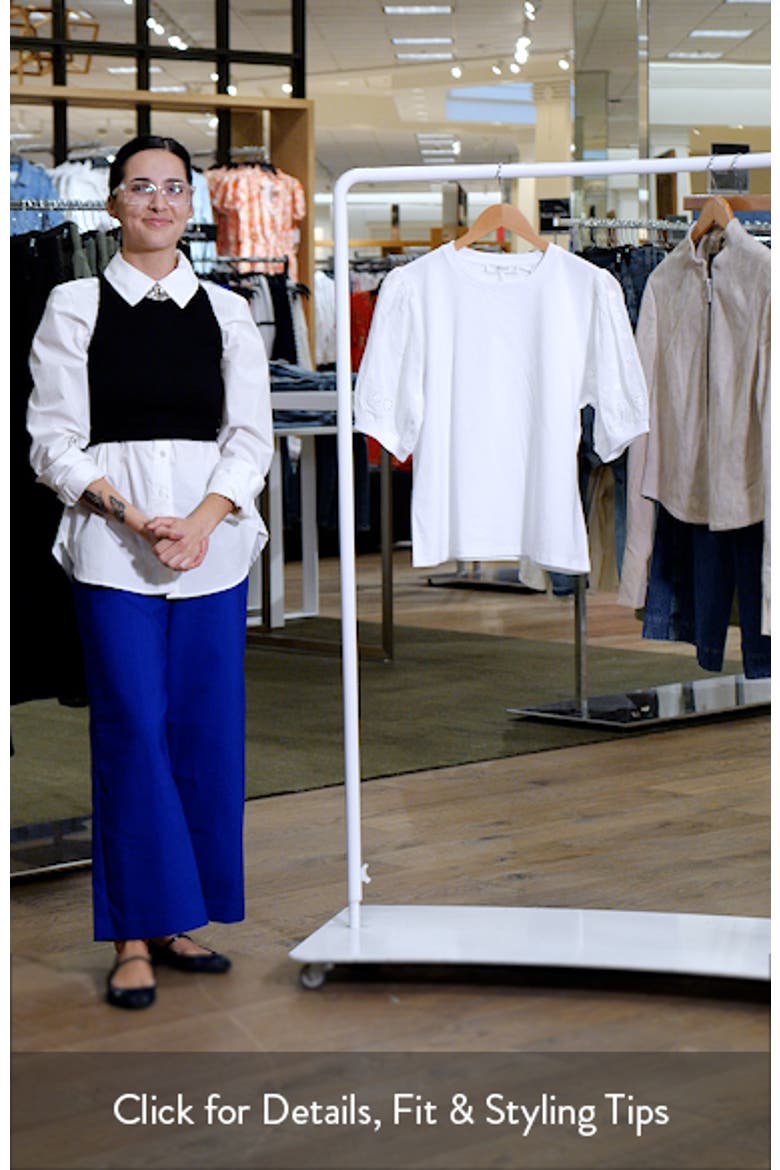 The Eyelet Sleeve Top video