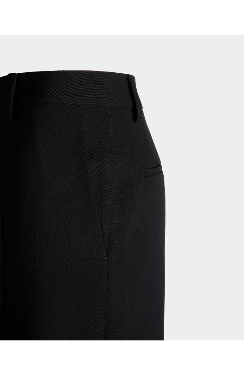 Bally Straight-Leg Pants In Wool Blend, Alternate, color, Black