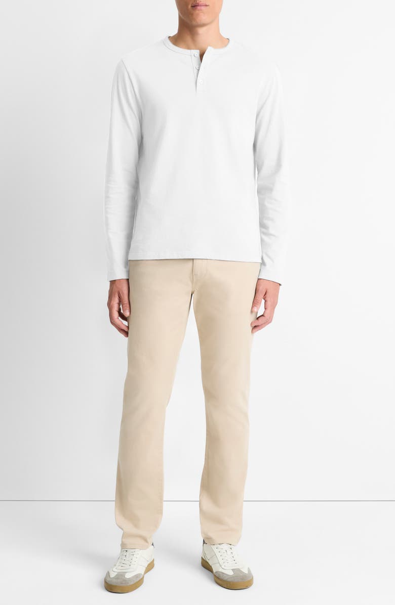 Vince Long Sleeve Cotton Henley, Alternate, color,