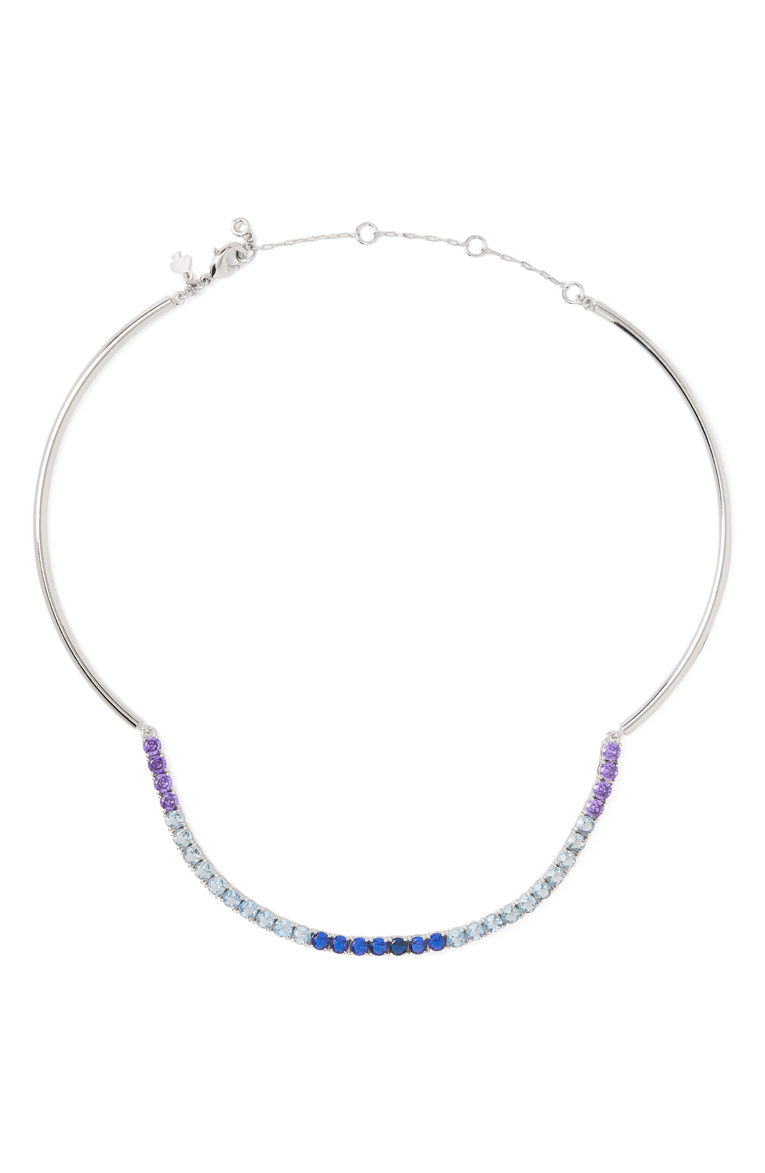 selected BLUE MULTI/ SILVER