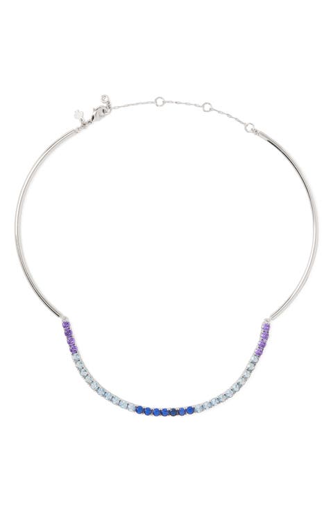 Bold Brilliance Tennis Collar Necklace