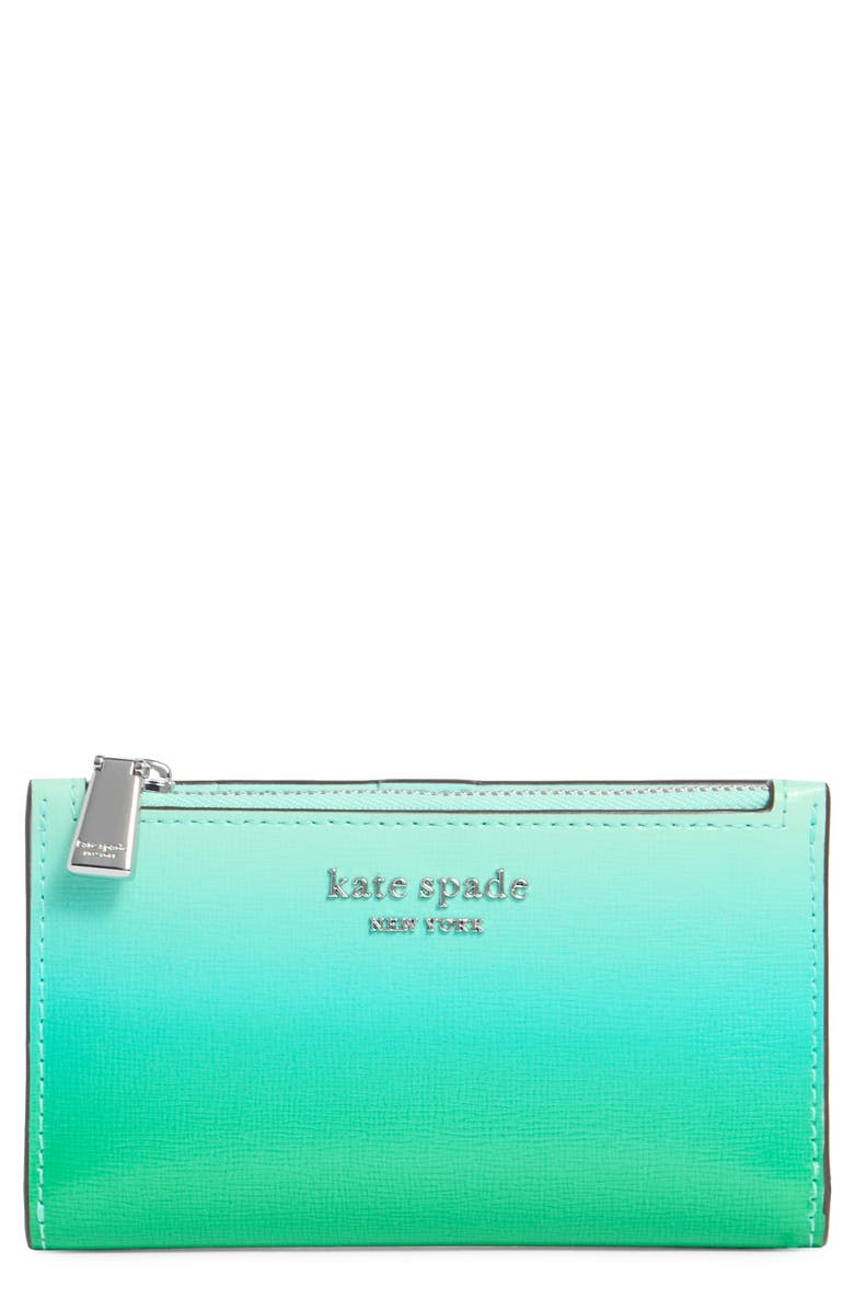 Kate Spade New York morgan ombré saffiano leather wallet, Main, color,