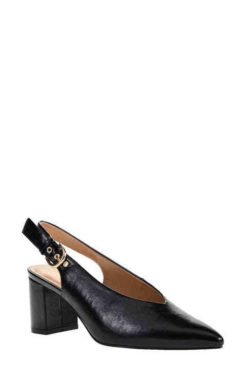 Menny Pointed Toe Slingback Pump (Women)