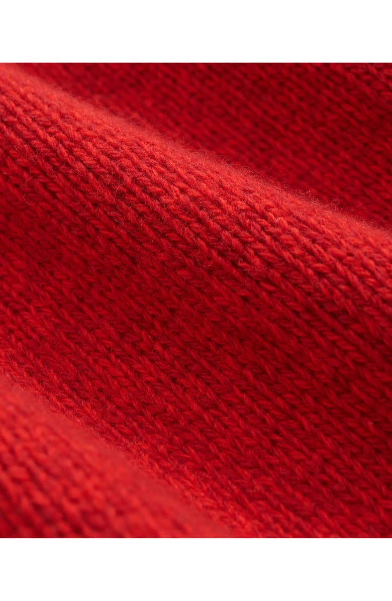 Brooks Brothers Wool Shawl Collar Sweater, Alternate, color, Red Twist