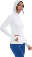 BloqUV Women's Long Sleeve Full Zip Hoodie Jacket with Sun and UV Protection