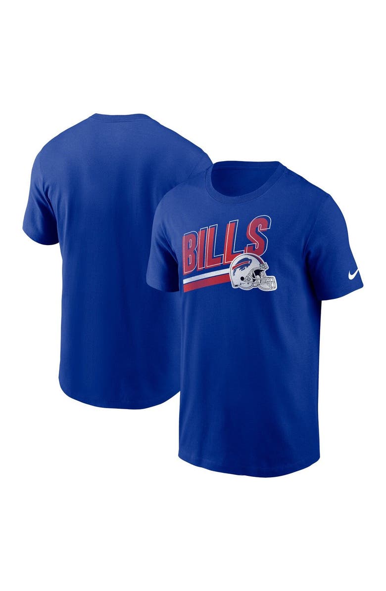 Nike Men's Nike Royal Buffalo Bills Essential Blitz Lockup T-Shirt, Main, color,