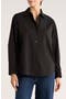 Drop Shoulder Button-Up Shirt
