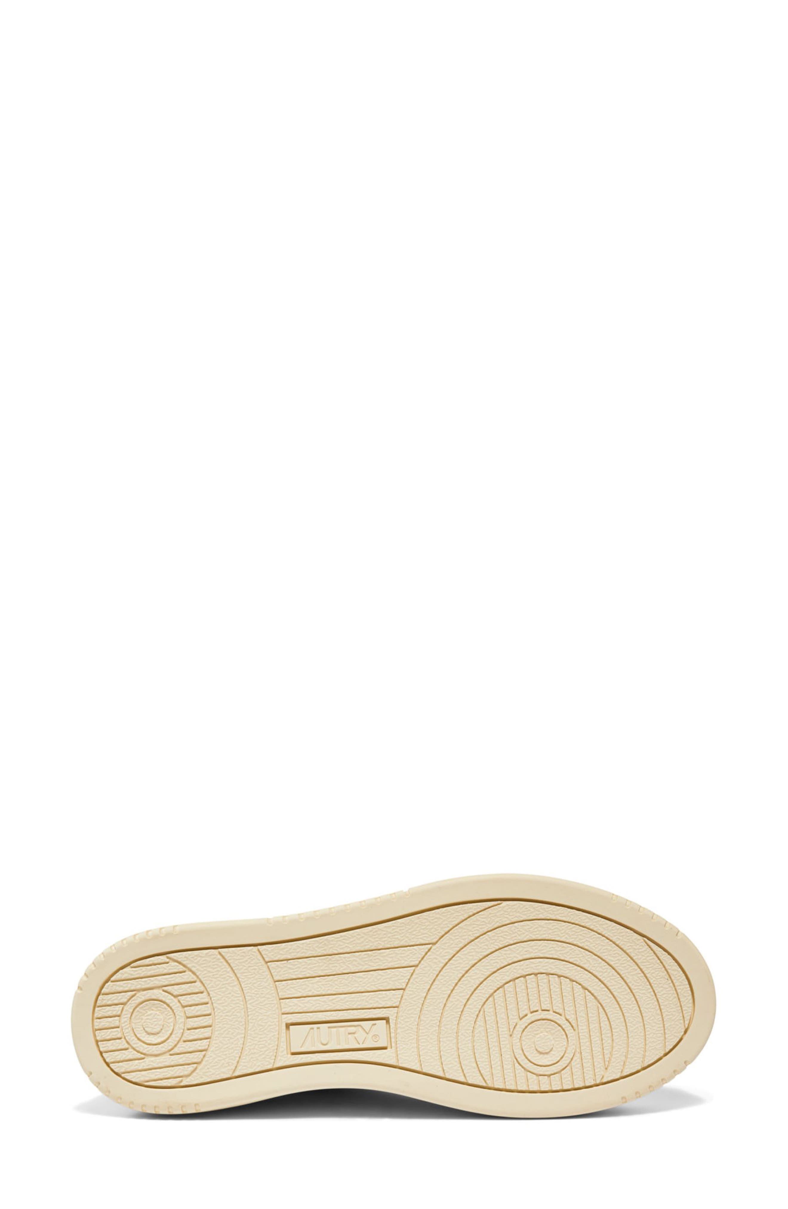 AUTRY Platform Sneaker, Alternate, color, White/ Silver