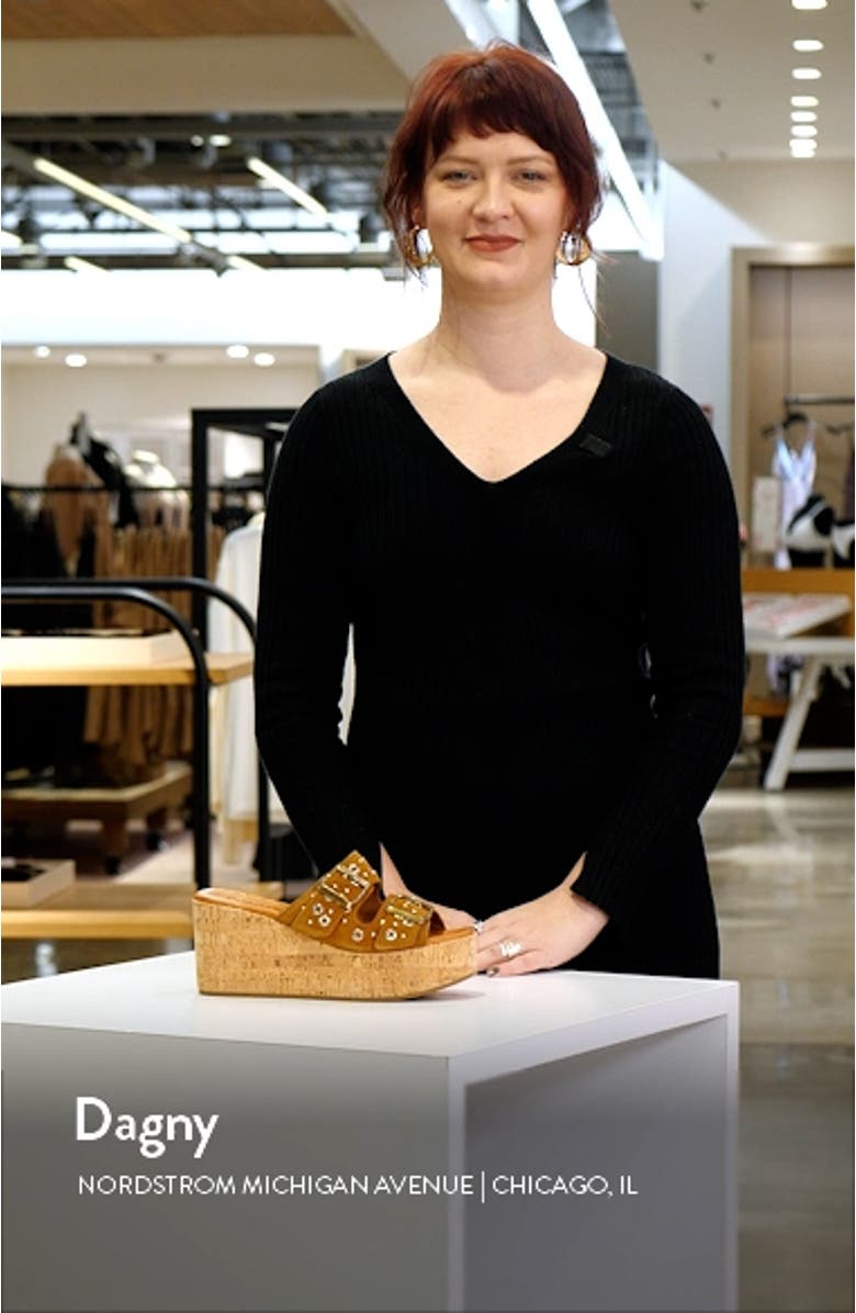 Jayne Platform Wedge Slide Sandal, sales video thumbnail