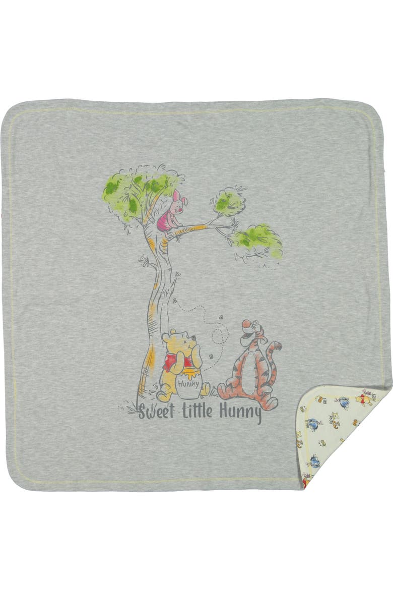 Winnie the Pooh 4-Piece Sleep N' Play and Blanket Set, Alternate, color, Winnie the Pooh Yellow