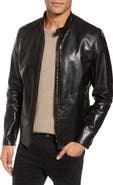 Schott NYC Café Racer Unlined Cowhide Leather Jacket