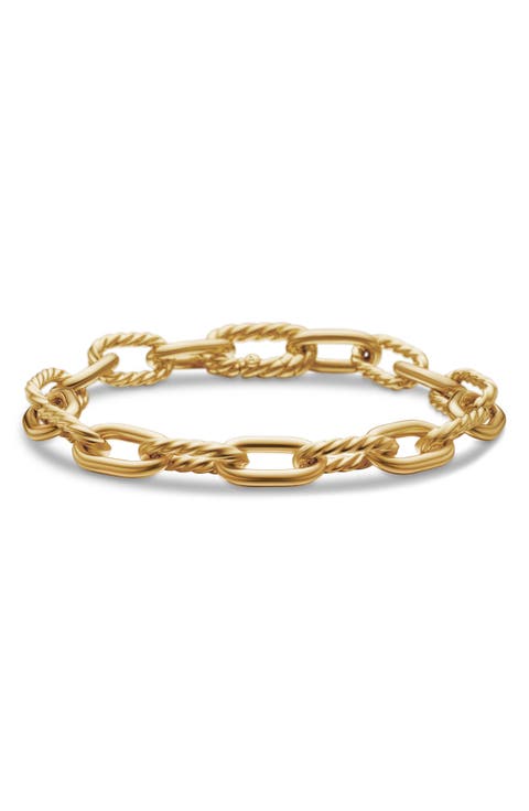 Madison® Chain Bracelet in 18K Yellow Gold, 8.5mm