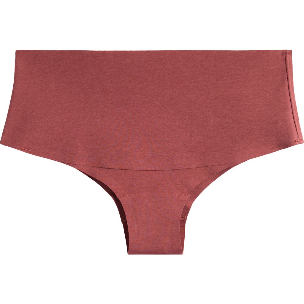 Spanx ® Supersmooth™ Undie-tectable® Stretch Cotton Tanga In Pink