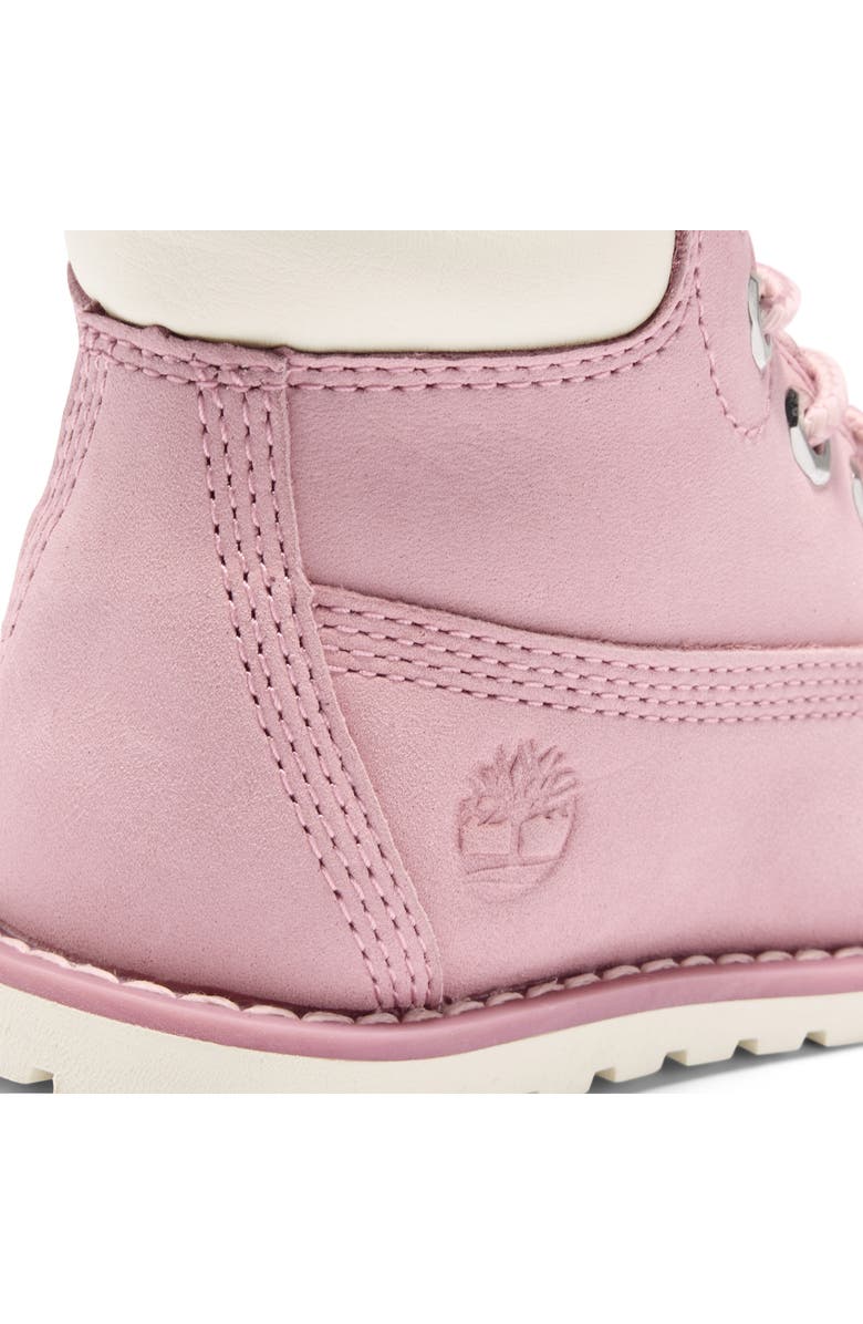 Timberland Kids' Pokey Pine Boot, Alternate, color, Pink Nectar