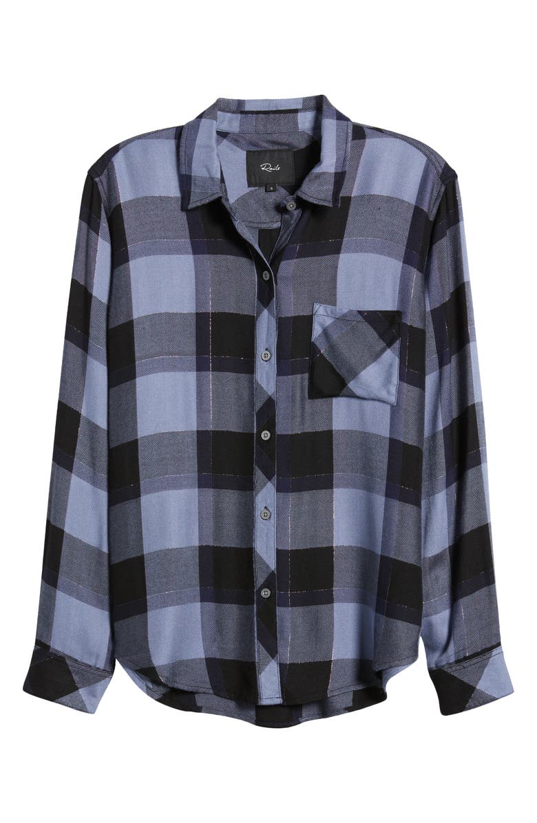 Rails Hunter Plaid Button-Up Shirt, Alternate, color, 