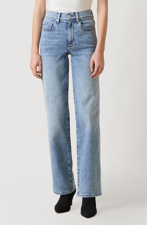 '90s Mid Rise Ankle Straight Leg Jeans (Big Chill)