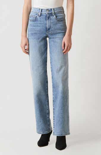 LE JEAN '90s Mid Rise Ankle Straight Leg Jeans