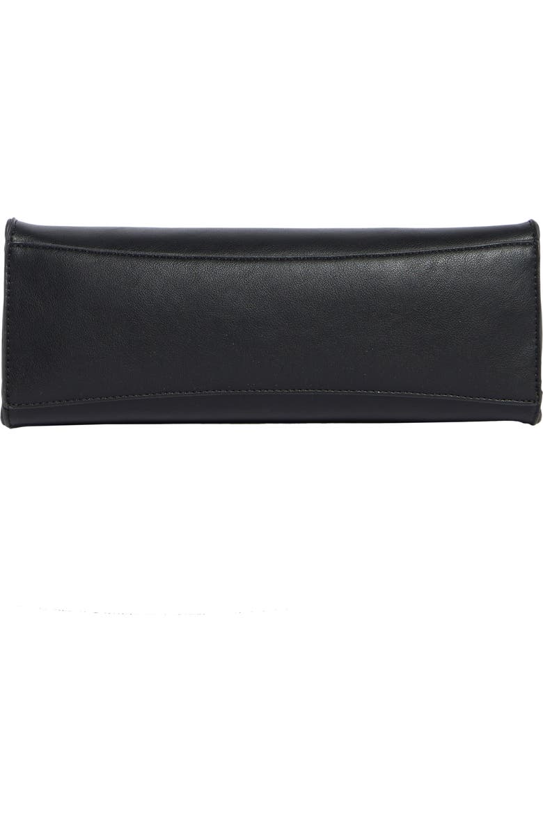 BCBG Minimalist Shoulder Bag, Alternate, color, Black