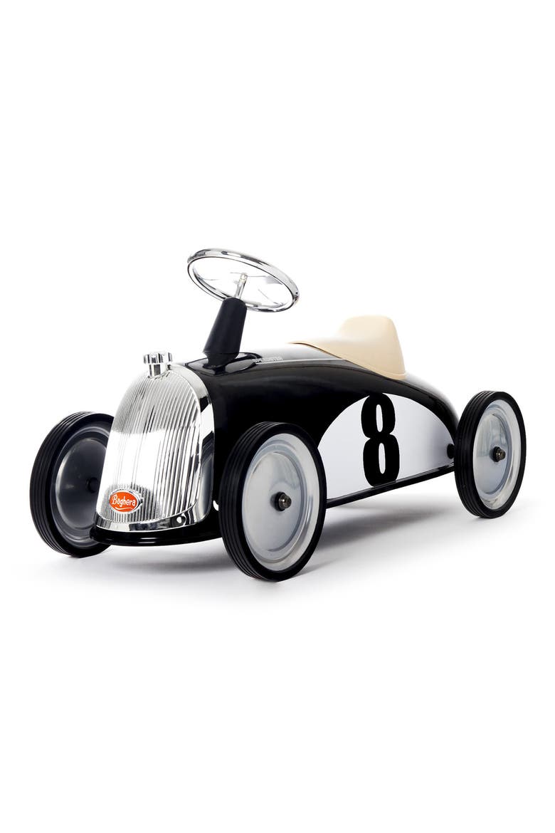 Rider Black Ride-On Car, Main, color, BLACK