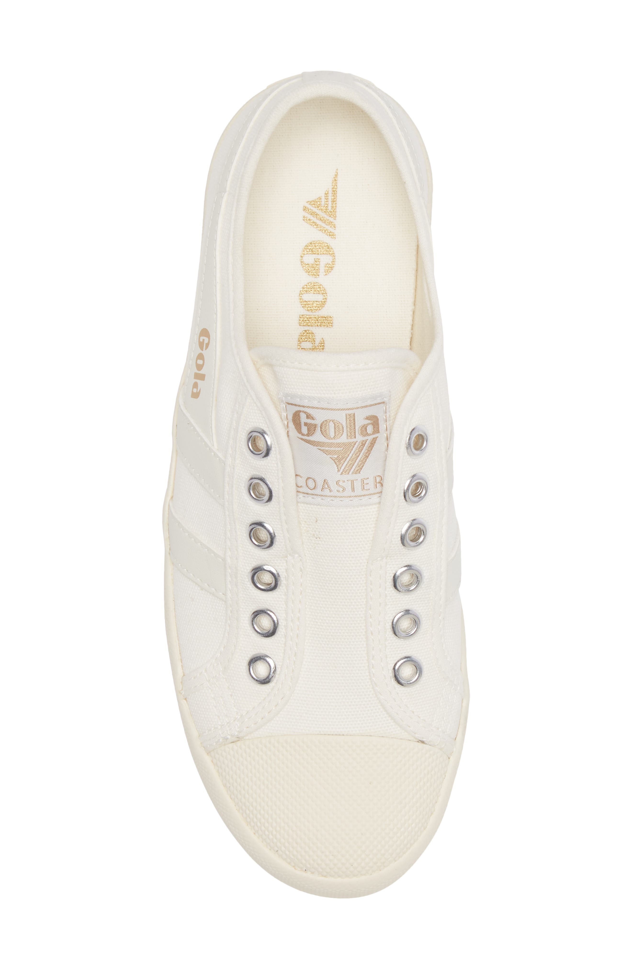 Gola Coaster Slip-On Sneaker, Alternate, color, Offwhite/Offwhite