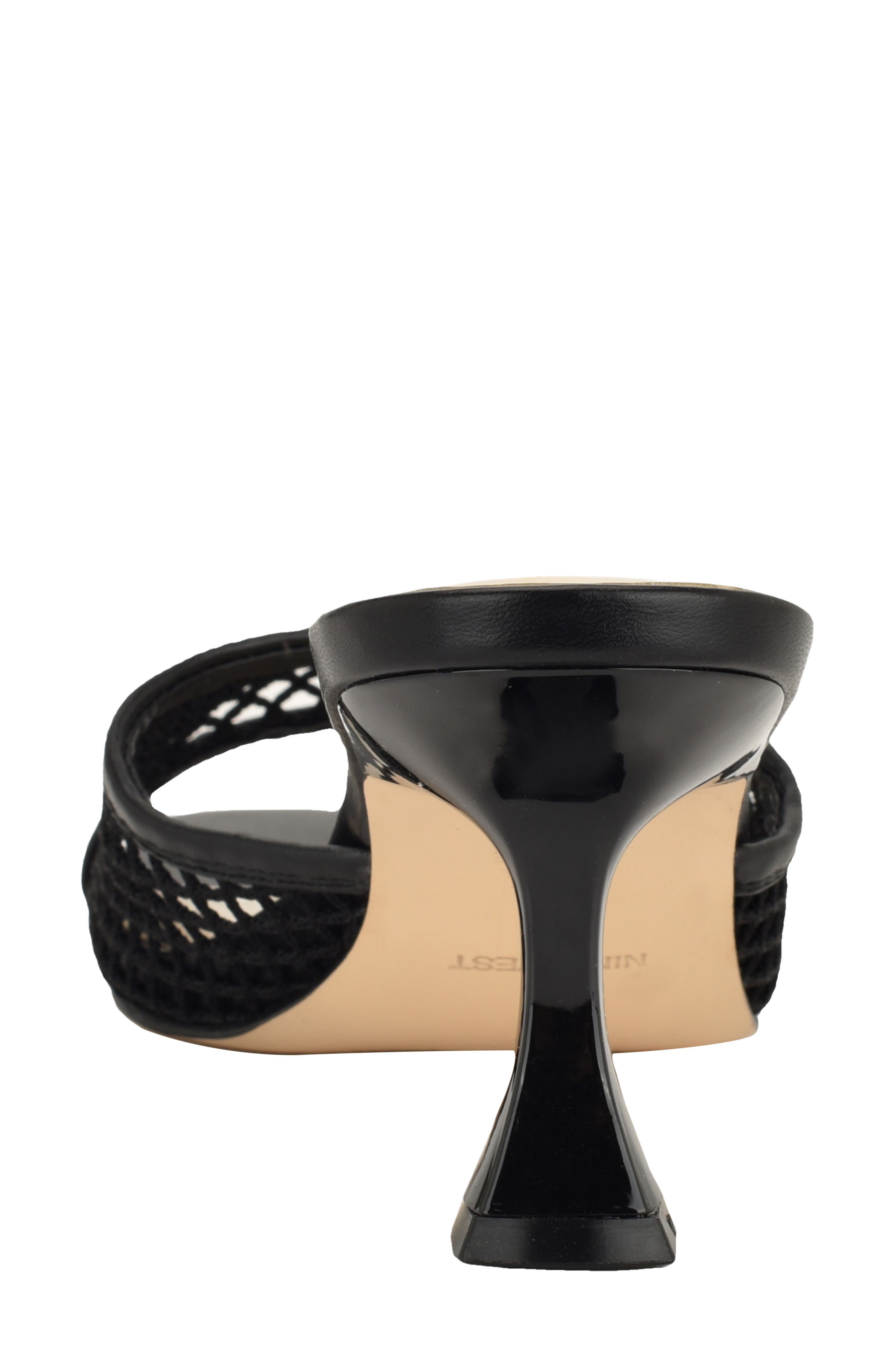 Nine West Cabana Slide Sandal, Alternate, color, Black