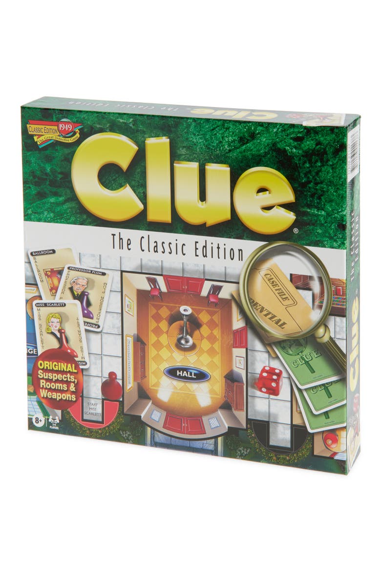 Clue® Classic Edition Board Game, Main, color, MISCELLANEOUS