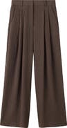 MANGO Fluid Wide Leg Pants
