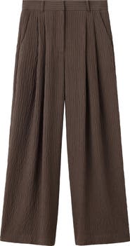 MANGO Fluid Wide Leg Pants