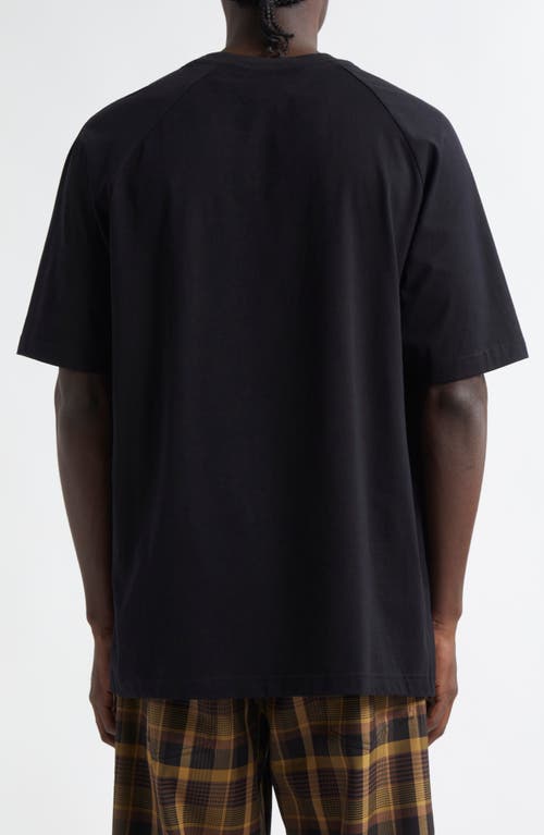 Song For The Mute Desert Rose Cotton Graphic T-shirt In Black