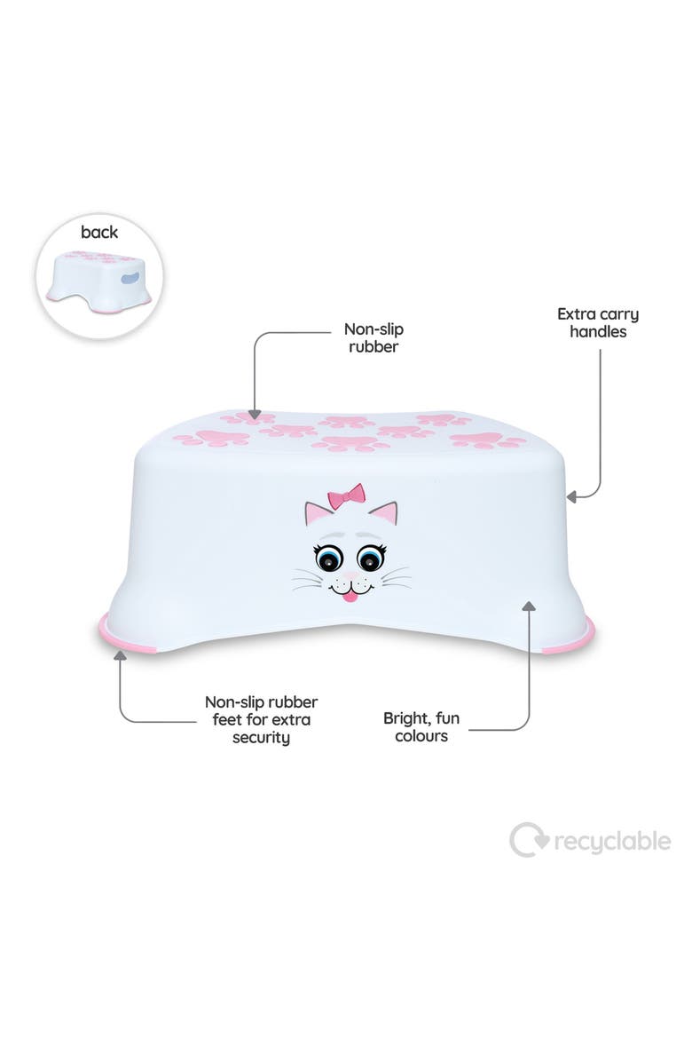 My Carry Potty Travel Potty, Trainer Seat & Step Stool, Alternate, color, Cat