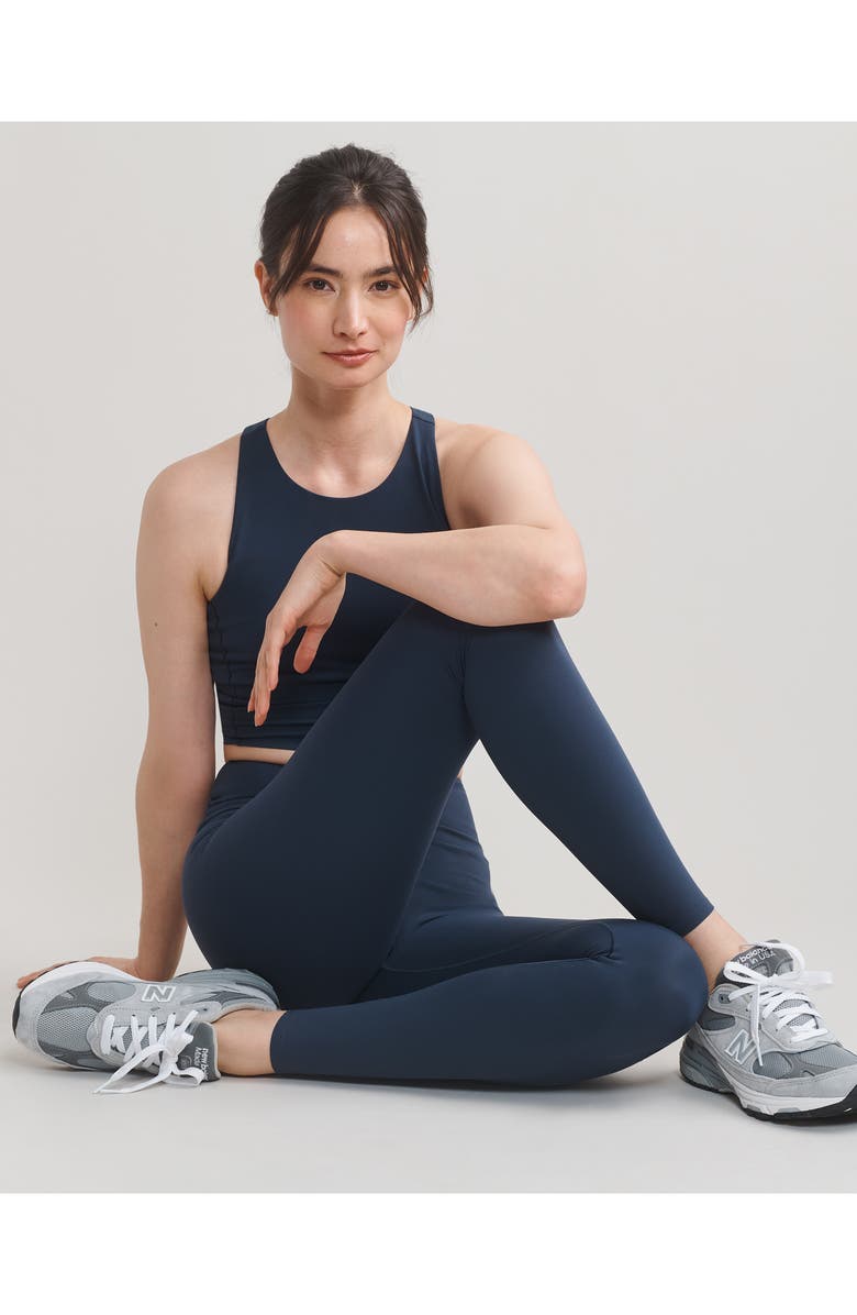 Rhone Revive Full Length Leggings, Alternate, color, Navy Blue