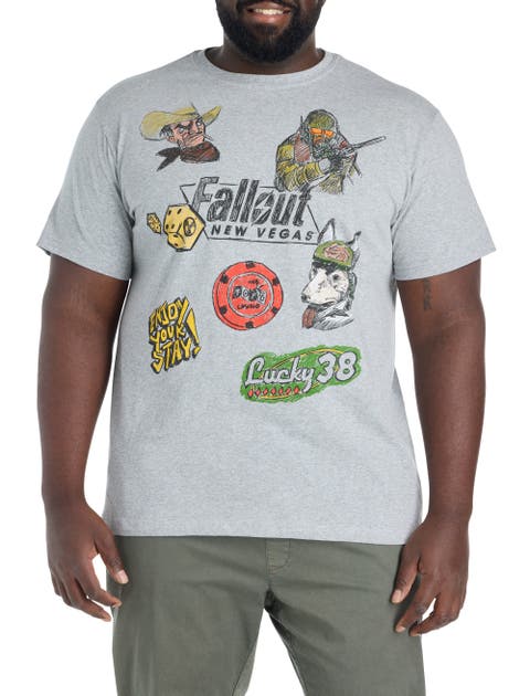 Big & Tall Fallout New Vegas Graphic Tee
