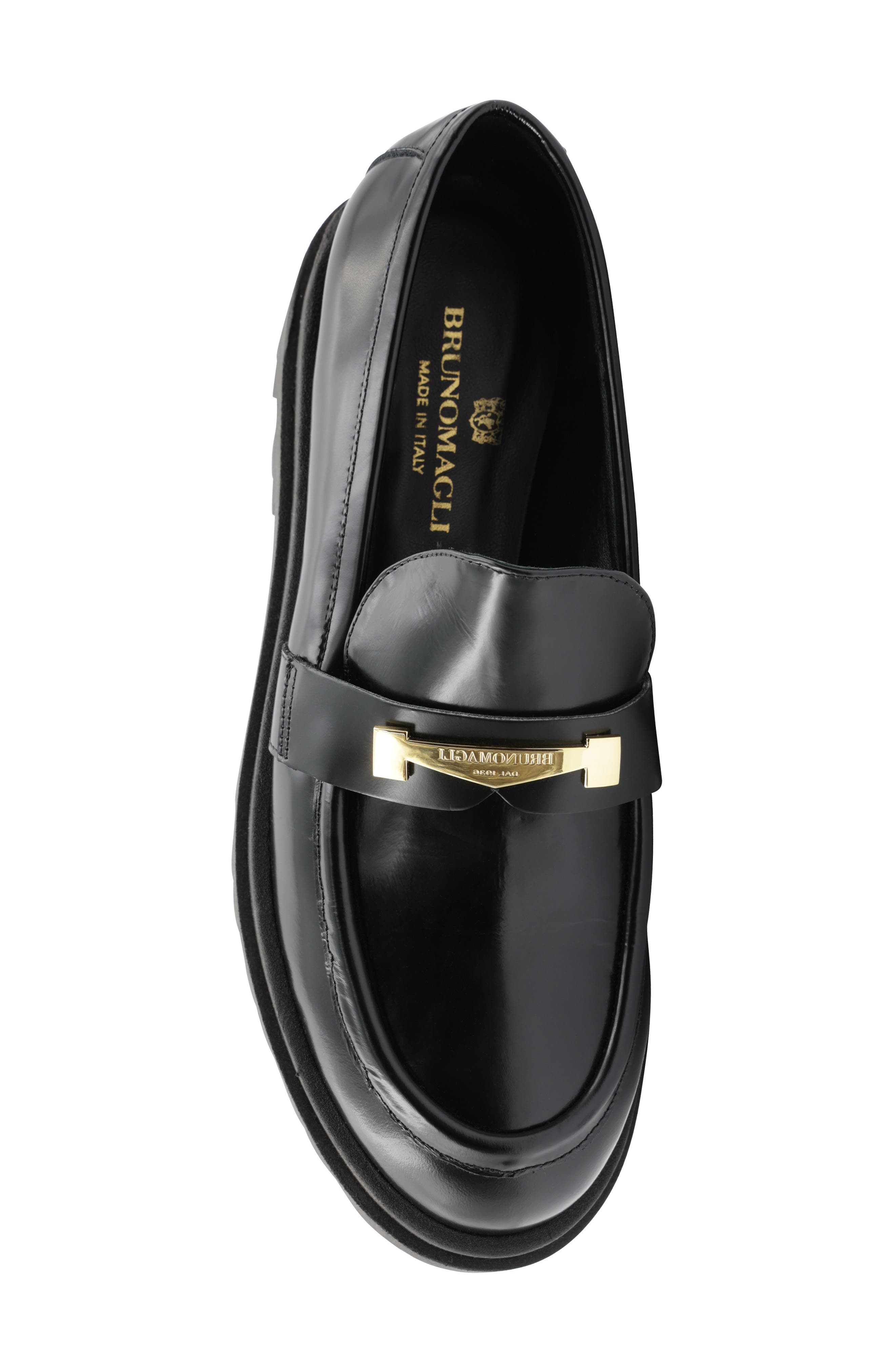 Bruno Magli Lapo Platform Loafer, Alternate, color, 