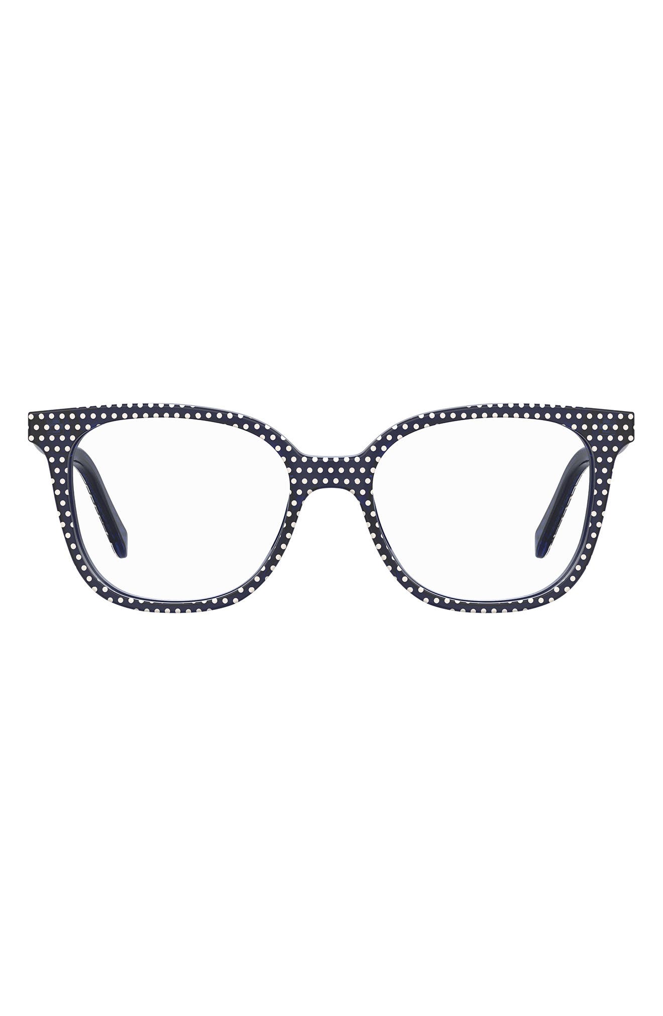 Kate Spade New York romeo 50mm rectangular reading glasses