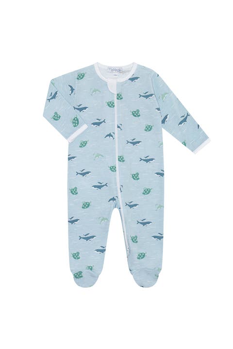 Sea Life 2-Way Zip Footie