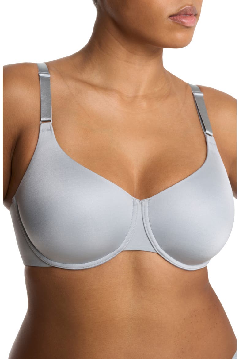 Liquid Full Fit Balconette T-Shirt Bra, Alternate, color, QUARRY
