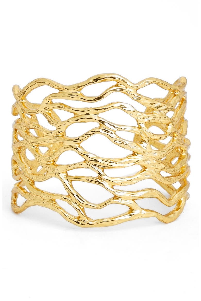 Open Cuff, Main, color, GOLD
