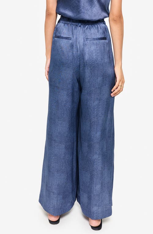 Cami Nyc Andressa Silk Shell In Raw Denim