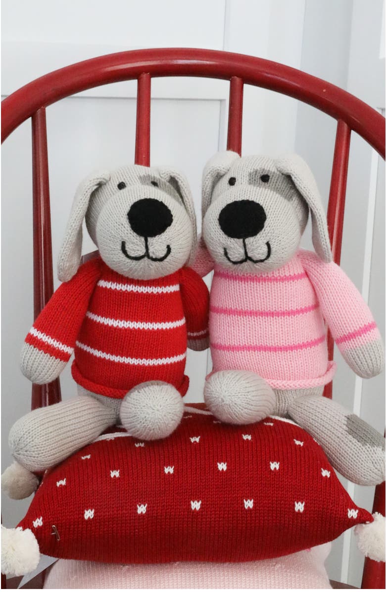 Melange Collection Pink Valentine Puppy Dog, Alternate, color, Pink