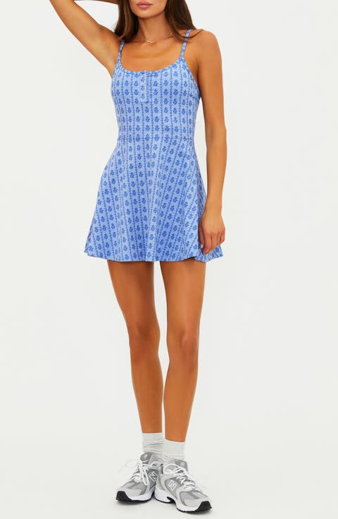 Ari Floral Knit Skater Dress