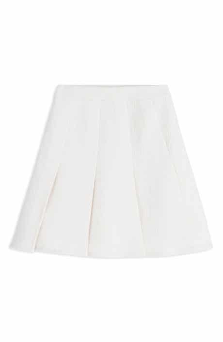 Boden Pleated Miniskirt