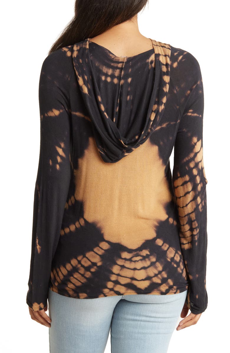 GO COUTURE Dolman Sleeve Hooded Top, Alternate, color,