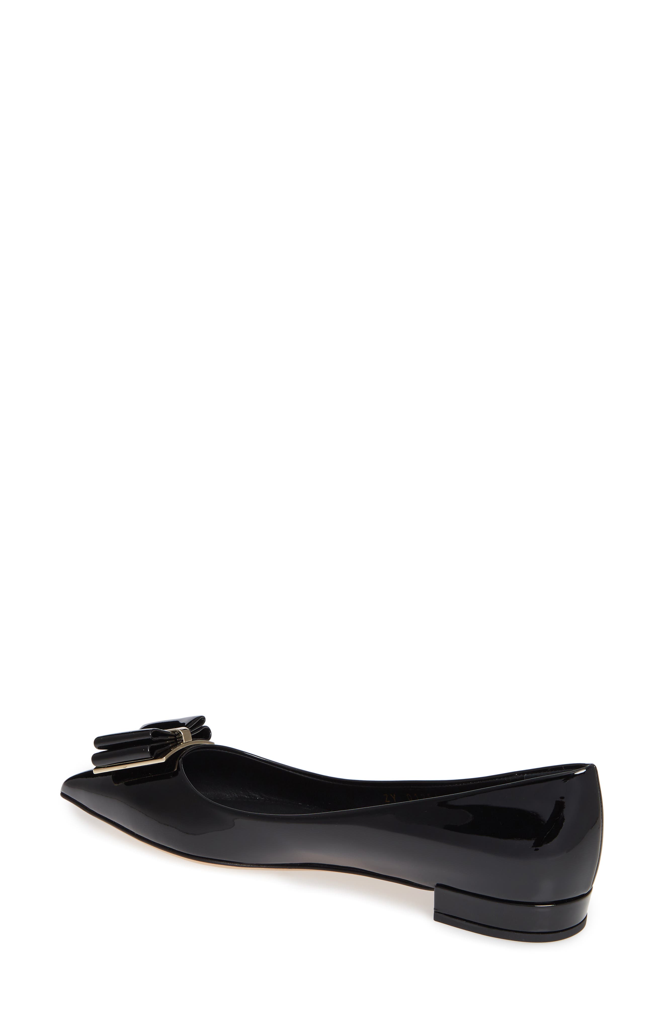 FERRAGAMO Salvatore Ferragamo Zeri Pointy Toe Flat, Alternate, color, 