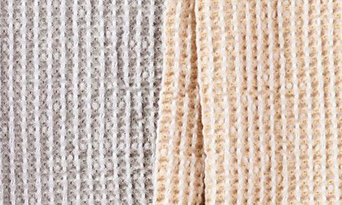 Coyuchi Organic Cotton Waffle Kitchen Towel In Meadow