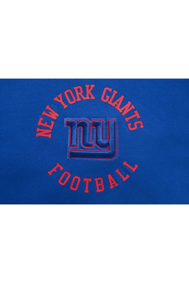 Men's Pro Standard Royal New York Giants Hybrid T-Shirt, Alternate, color, Royal