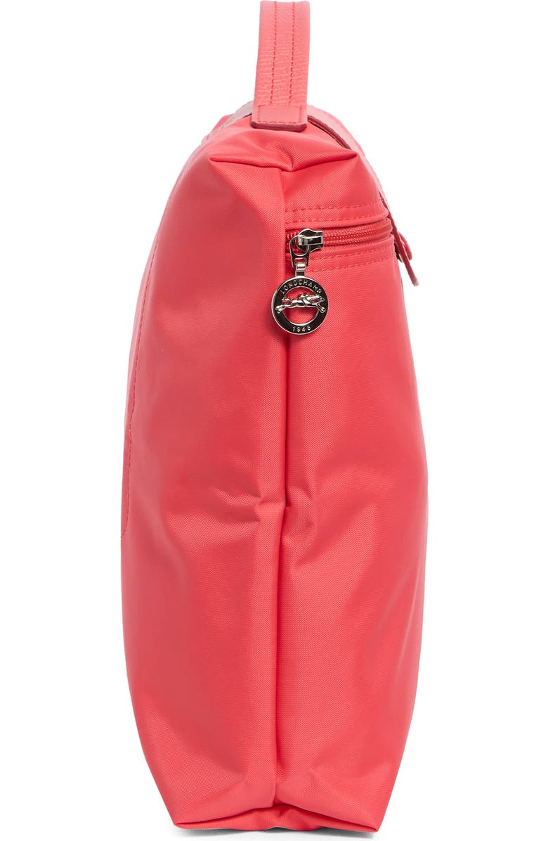 Longchamp Le Pilage Top Handle Document Holder Bag, Alternate, color, Pomegranate