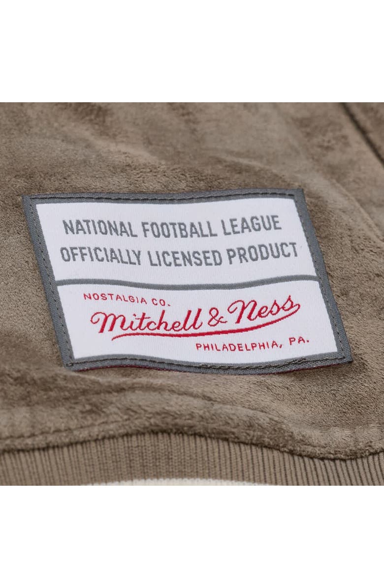 Mitchell & Ness Women's Mitchell & Ness  Tan Green Bay Packers Full-Snap Varsity Jacket, Alternate, color, Tan