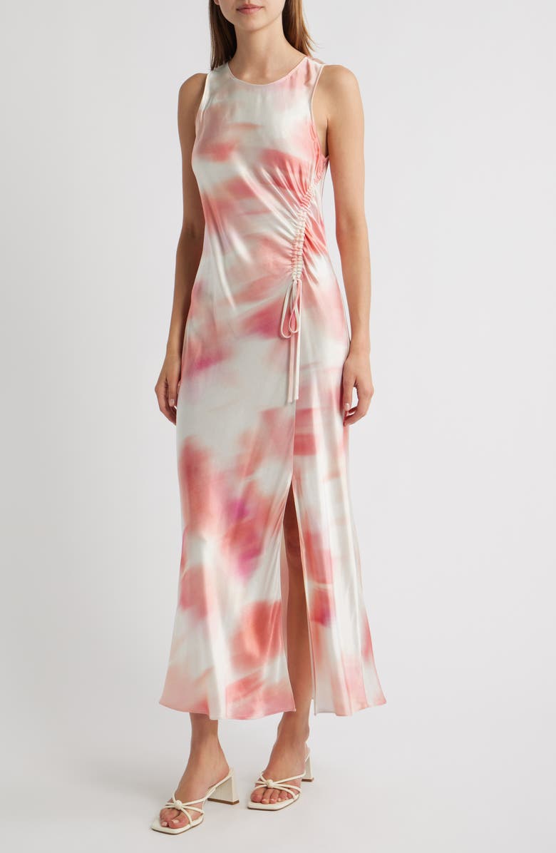 Rails Gabriella Sleeveless Satin Maxi Dress, Main, color, 