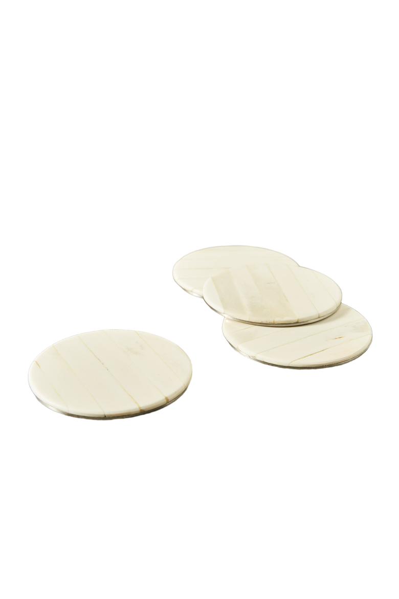Blanco Coasters - Set of 4, Main, color, Beige